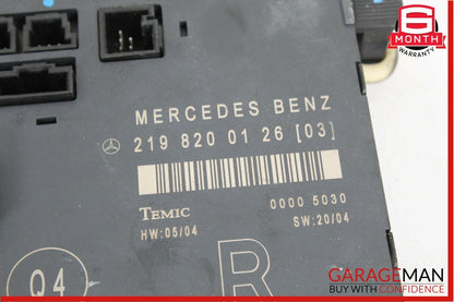 06-11 Mercedes W219 CLS500 Front Right Side Door Computer Controller Module OEM