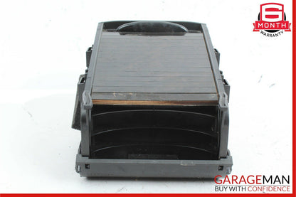 06-11 Mercedes W219 CLS500 CLS63 AMG Rear Center Console Armrest Arm Rest Wood