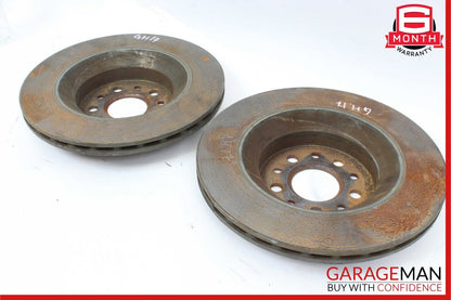 14-17 Maserati Ghibli Front Right & Left Side Brake Rotor Disc Set of 2 Pc OEM