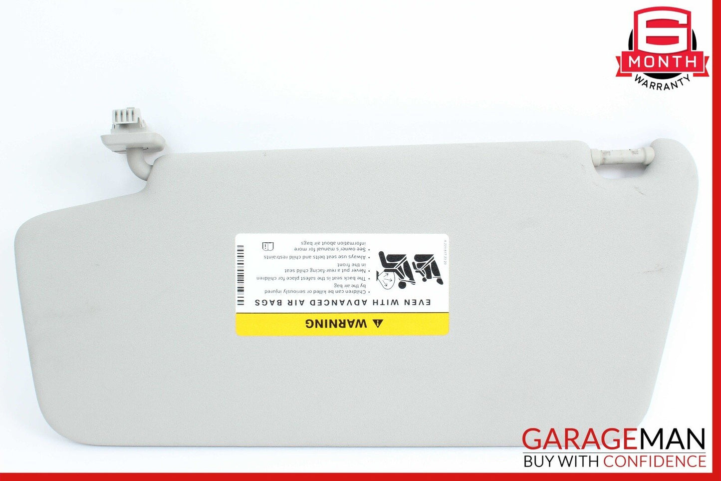 07-12 Mercedes X164 GL450 Right Side Sun Visor Shade Sunvisor Beige OEM