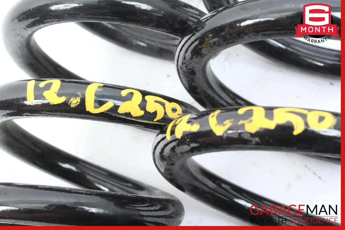 08-14 Mercedes W204 C250 C350 Rear Shock Absorber Coil Spring Set of 2 Pc OEM
