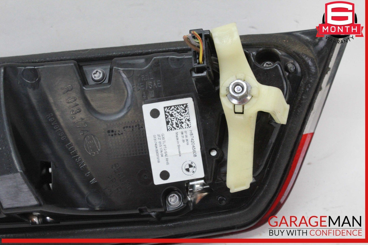 19-24 BMW M340i 330e G20 Rear Right Passenger Side Inner Tail Light Lamp OEM
