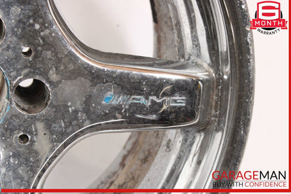 03-12 Mercedes R230 SL500 SL55 AMG 9.5 x 18 18" Rear Wheel Rim 2304012102 OEM