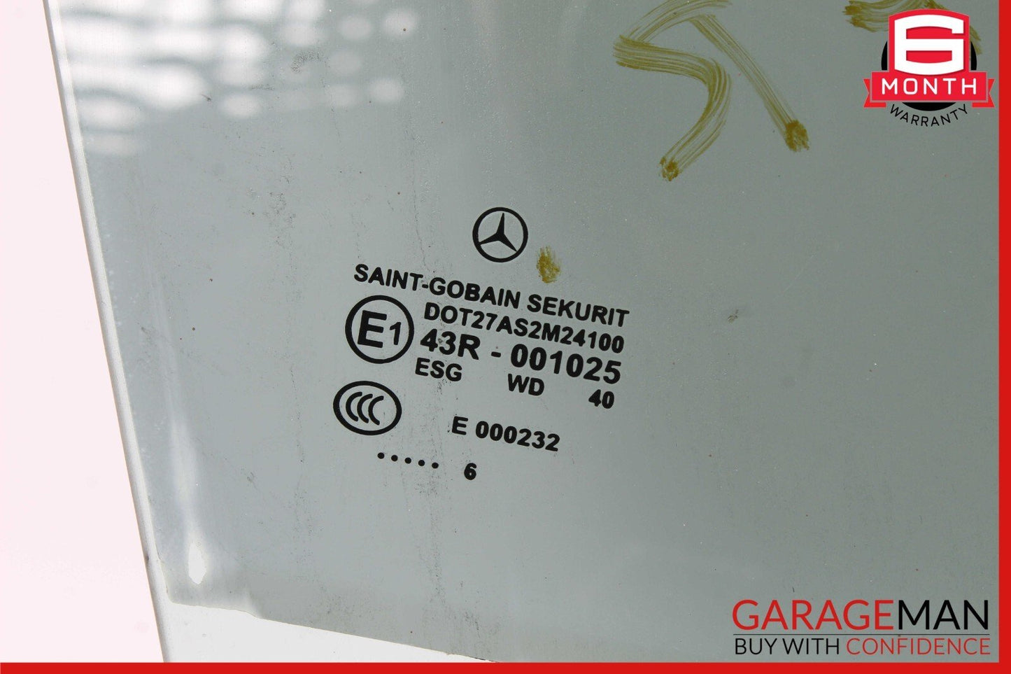 05-11 Mercedes R171 SLK350 SLK300 Front Right Side Door Window Auto Glass OEM