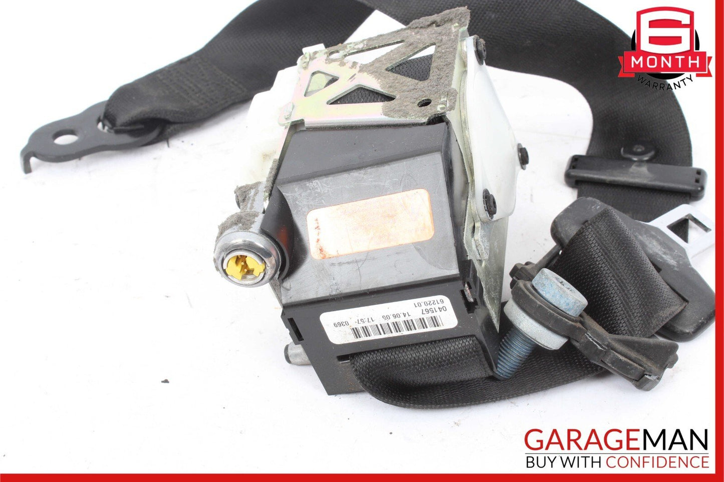 05-08 Mercedes R171 SLK350 Front Left Driver Side Seat Belt Seatbelt Retractor