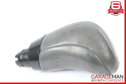 98-02 Mercedes W210 E320 E55 AMG Shift Knob Gear Shifter Leather Gray OEM