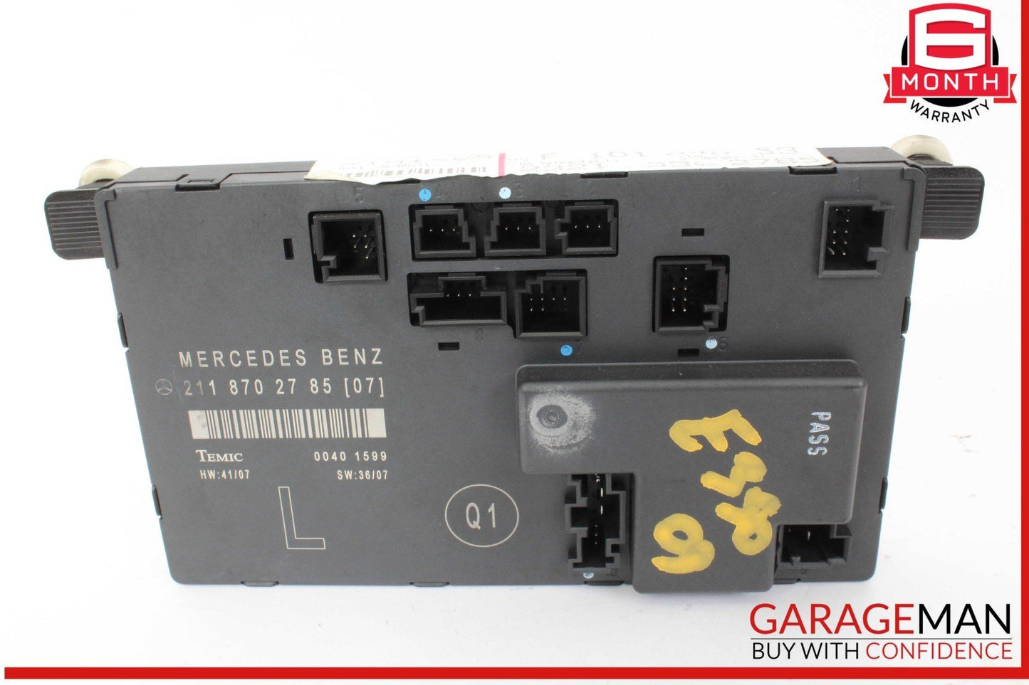 03-09 Mercedes W211 E350 E500 Front Left Side Door Control Module Unit OEM