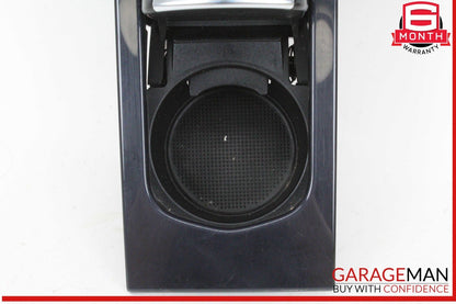 10-16 Porsche Panamera 970 E-Hybrid Rear Center Console Cupholder Panel Trim OEM