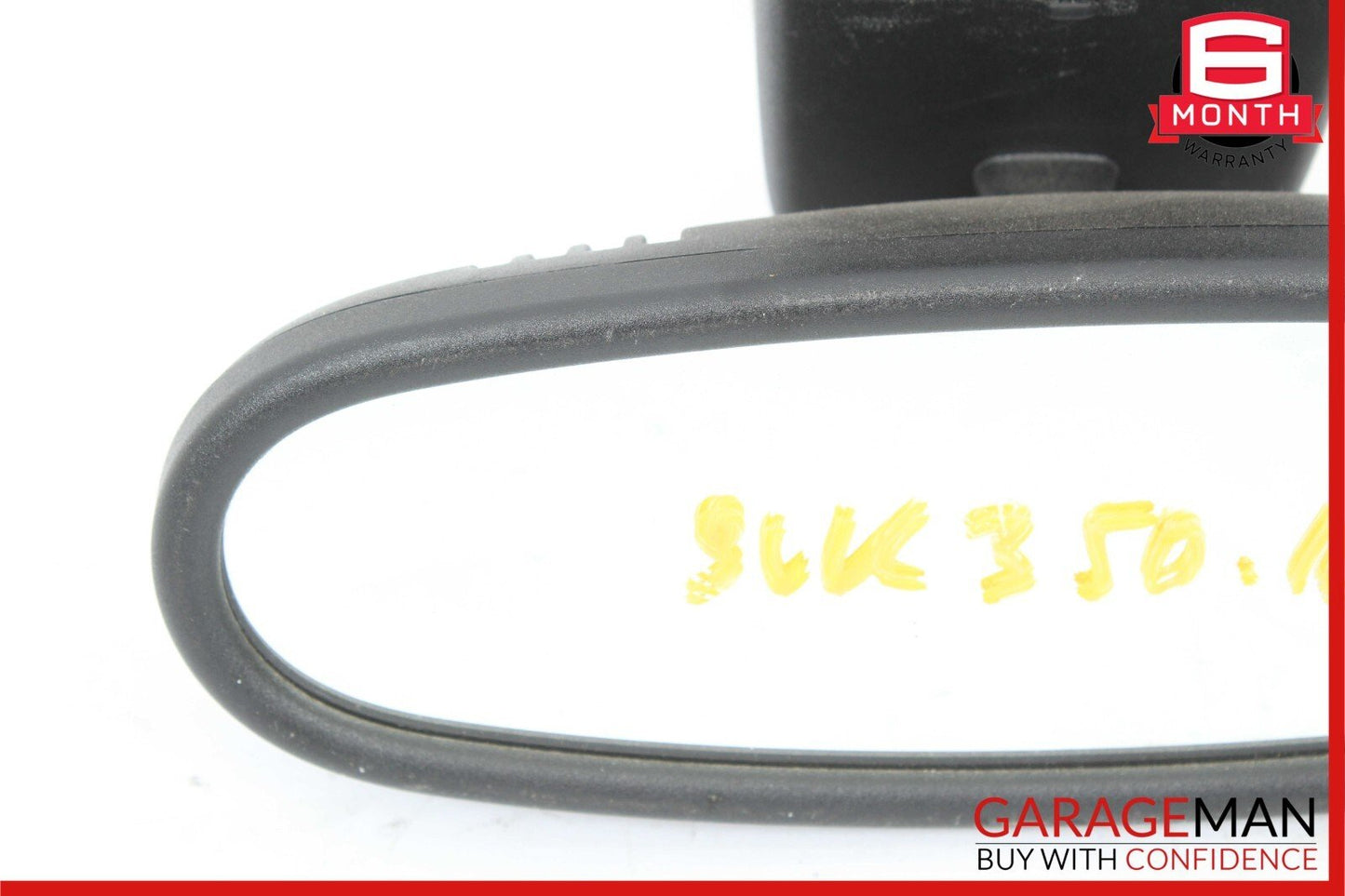 05-11 Mercedes R171 SLK350 Interior Top Rear View Mirror Black Auto Dim Assy