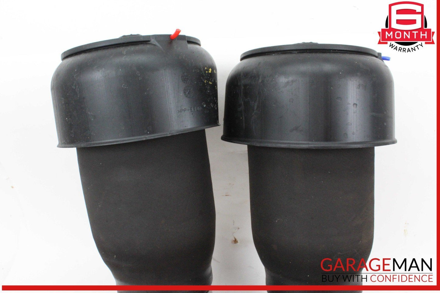 14-18 BMW X5 F15 X6 Rear Left and Right Side Air Suspension Spring Set OEM
