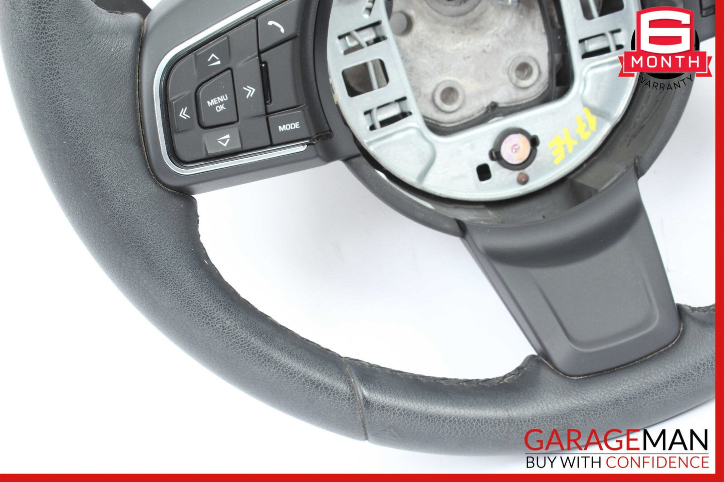 17-19 Jaguar XE Steering Wheel Black OEM