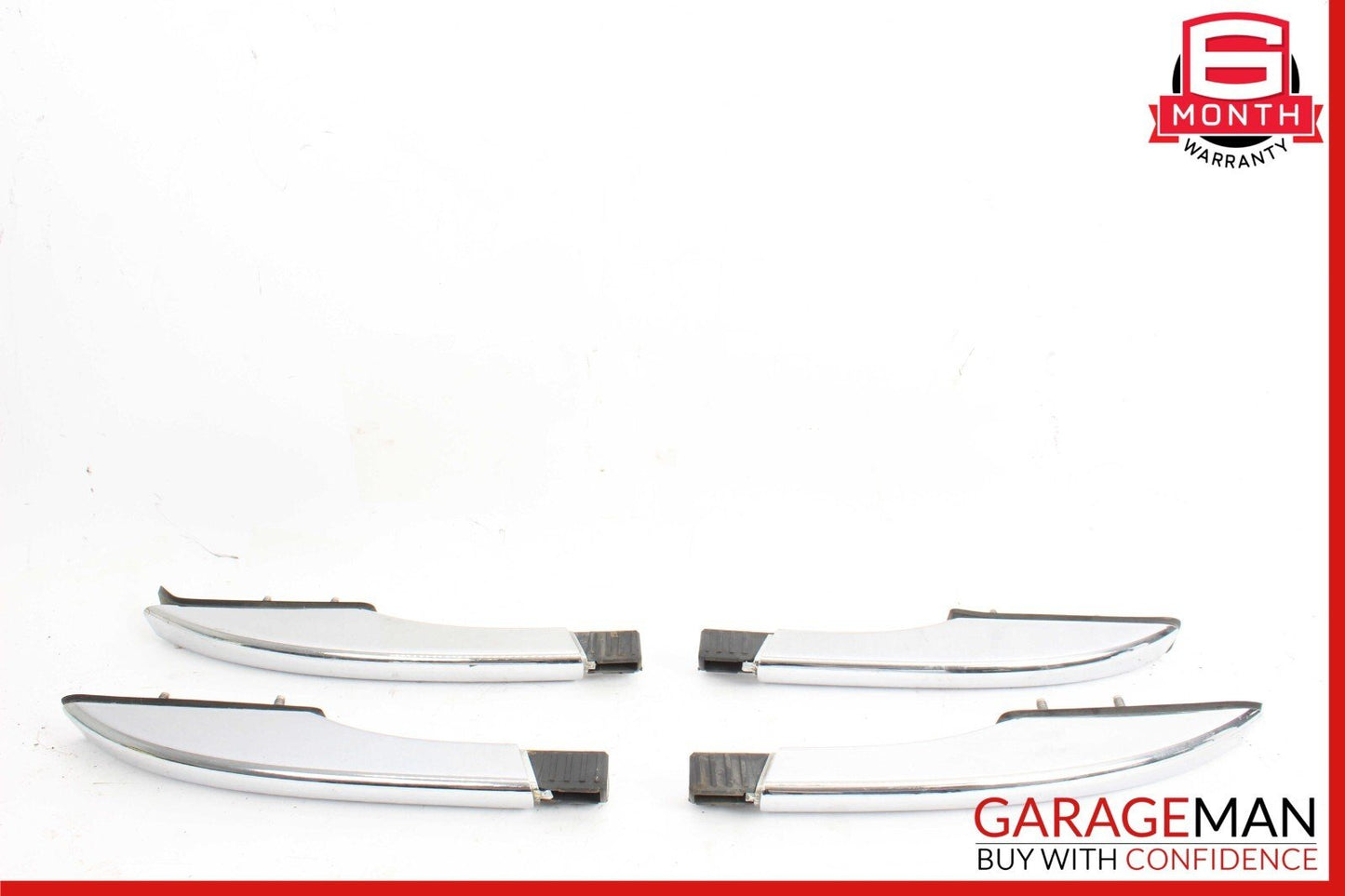 07-12 Mercedes GL550 Left & Right Baggage Roof Luggage Rack Rail Cover Caps Set