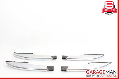 07-12 Mercedes GL550 Left & Right Baggage Roof Luggage Rack Rail Cover Caps Set