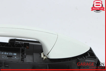 08-15 Mercedes X204 GLK350 Right Passenger Side Exterior Door Handle White OEM