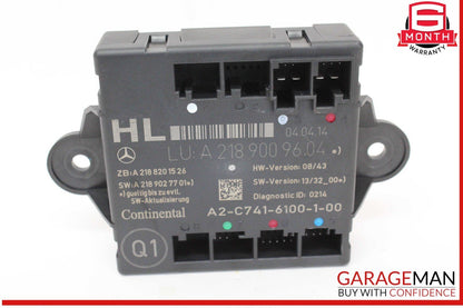 08-18 Mercedes W212 E350 Rear Left Driver Side Door Control Module Unit OEM