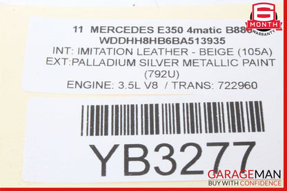 10-13 Mercedes W212 E350 Dash Head Light Headlight Fog Light Switch Controller