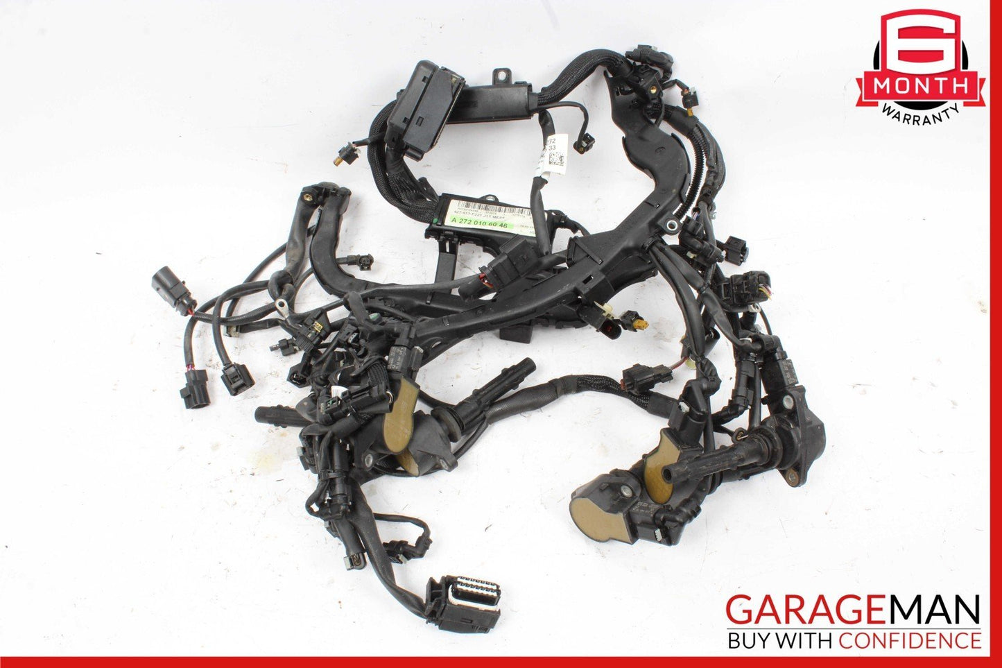 10-13 Mercedes W221 S400 Hybrid Engine Motor Wiring Harness 2720106046