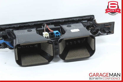 10-13 Mercedes W212 E350 Center Dash A/C Air Vent Hazard Light Trim Assembly OEM