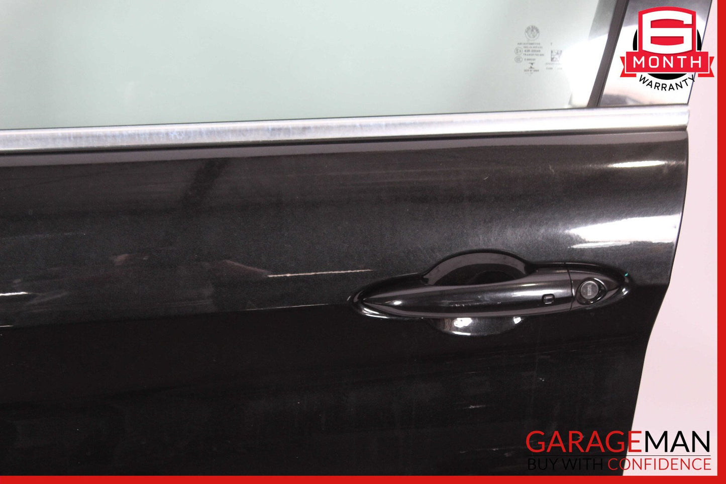 17-22 Alfa Romeo Giulia Front Left Exterior Door Black OEM