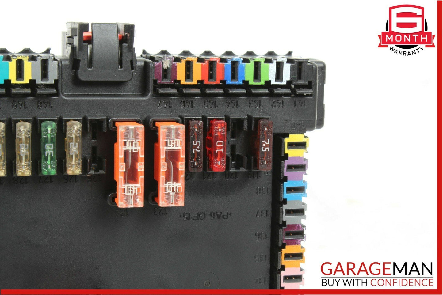 07-09 Mercedes S550 CL600 CL65 AMG Rear Trunk SAM Fuse Relay Box Module Assembly