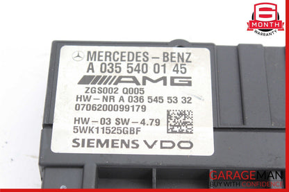 07-11 Mercedes W219 CLS63 AMG Fuel Pump Motor Control Module 0355400245 OEM