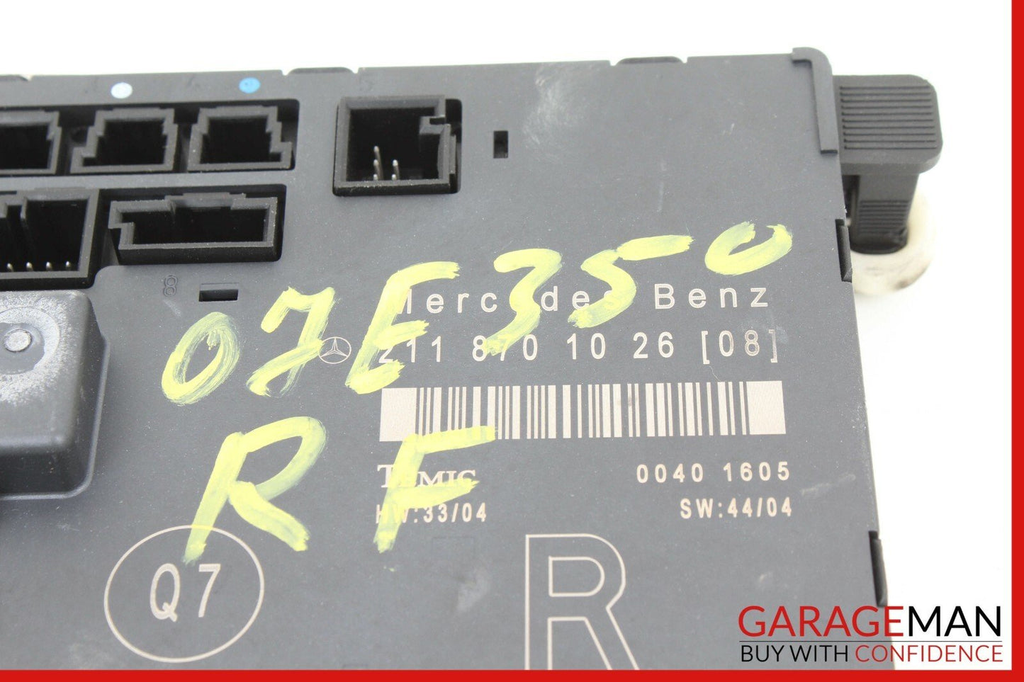 03-09 Mercedes W211 E350 E550 Front Right Passenger Side Door Control Module OEM