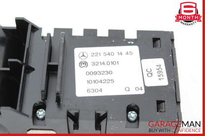 07-14 Mercedes W221 S400 S550 CL550 Electronic Parking Button Switch OEM