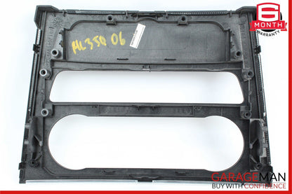 06-12 Mercedes W164 ML350 GL450 Center Console Control Trim Bezel Panel Black