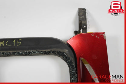 15-17 McLaren 650S Rear Trunk Lid Hatch Window Trim Panel Cover Red OEM