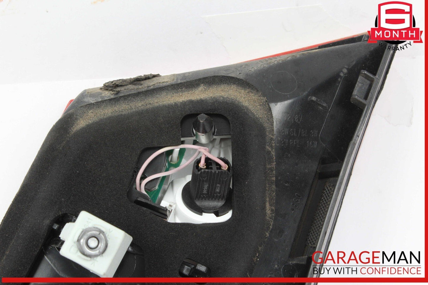 10-13 Mercedes W212 E350 E400 Rear Left Side Inner Tail Light Taillight Lamp