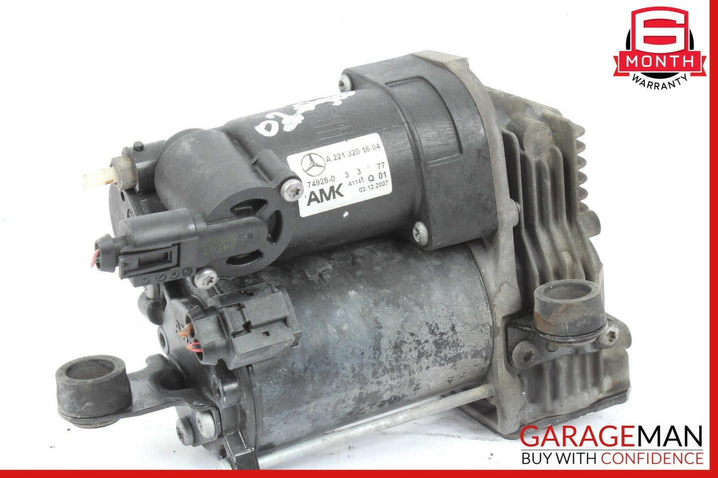 07-13 Mercedes W221 S500 S550 CL550 Airmatic Air Suspension Compressor Pump OEM