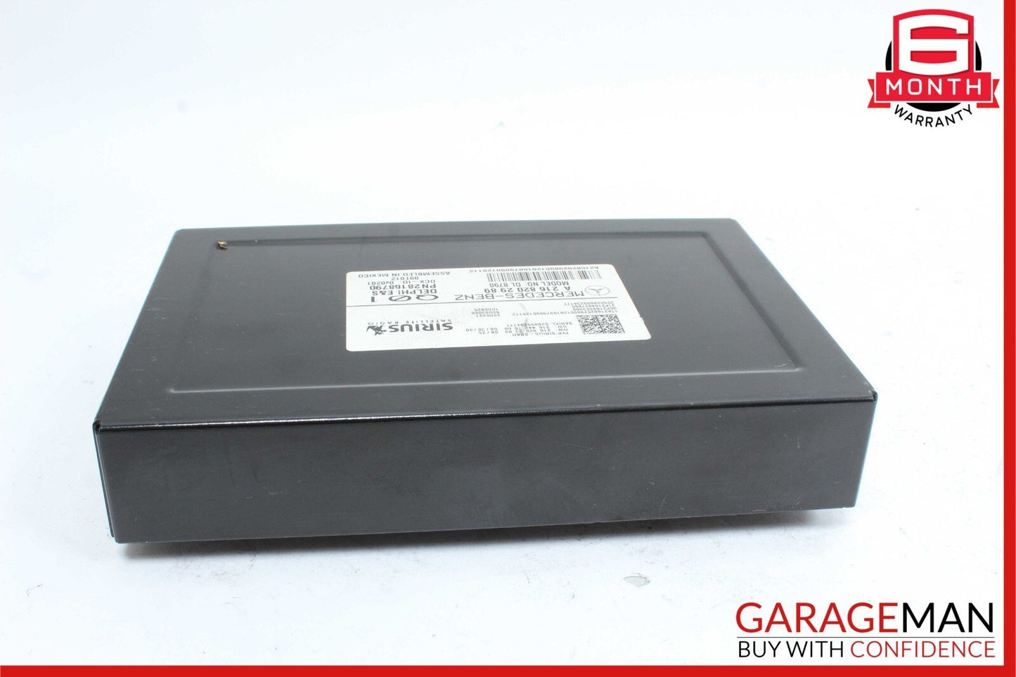 Mercedes W204 C63 AMG SL550 S550 Sirius Satellite Radio Receiver Module Unit OEM