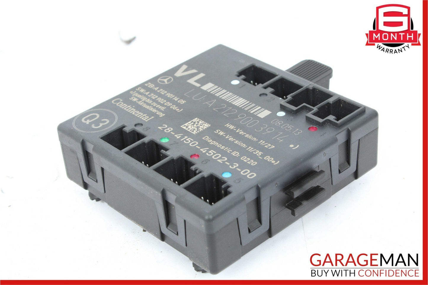 08-14 Mercedes W204 C250 C350 Front Left Side Door Control Module Unit OEM
