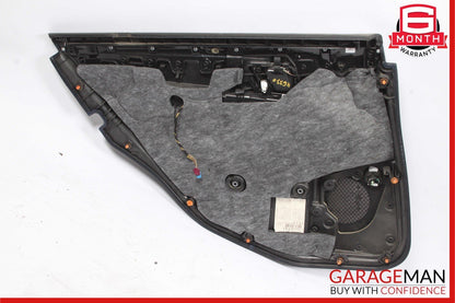 10-13 Mercedes W212 E550 Rear Right Side Interior Door Panel Assembly Beige