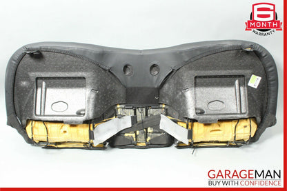 14-17 Maserati Ghibli Rear Lower Bottom Bench Seat Cushion Cover Black OEM