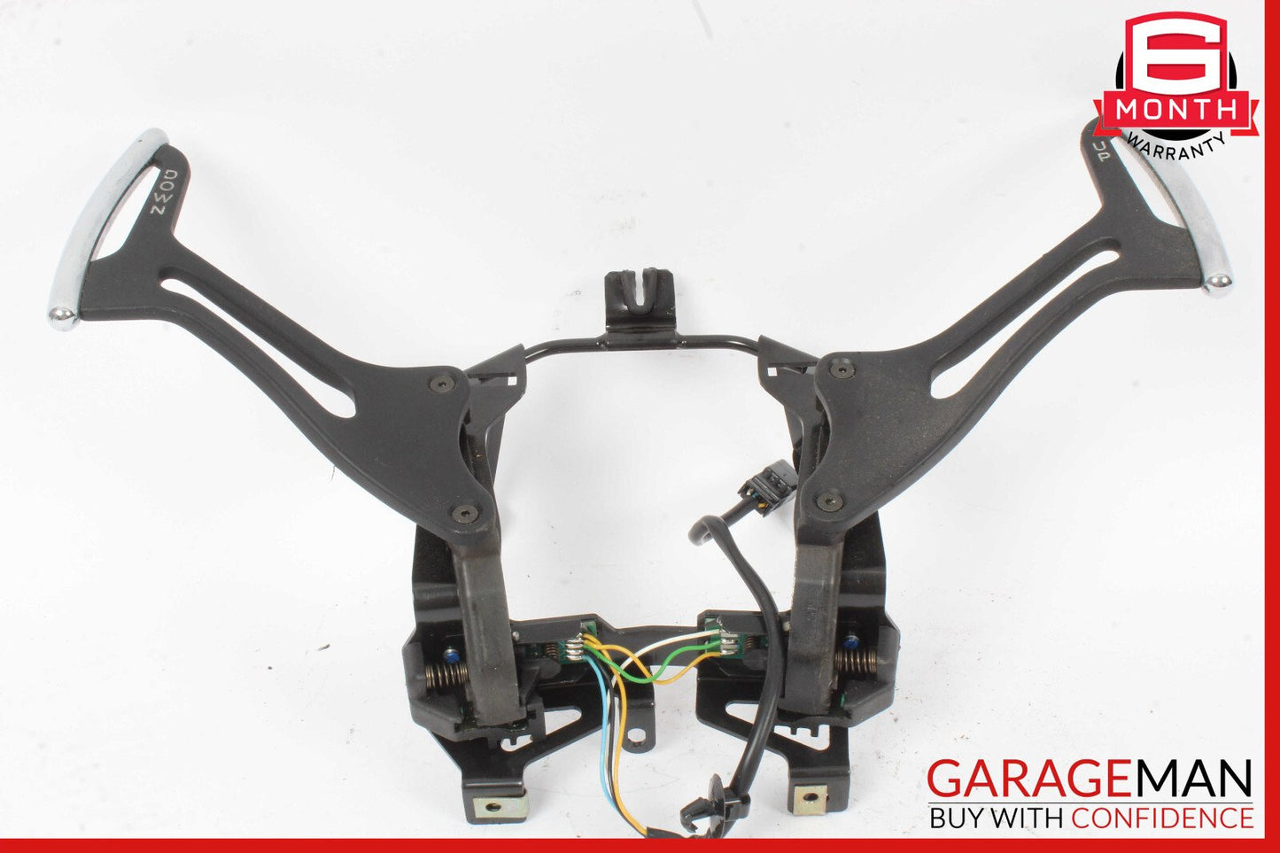 03-13 Maserati Quattroporte M139 Steering Wheel Paddle Shifters Set OEM