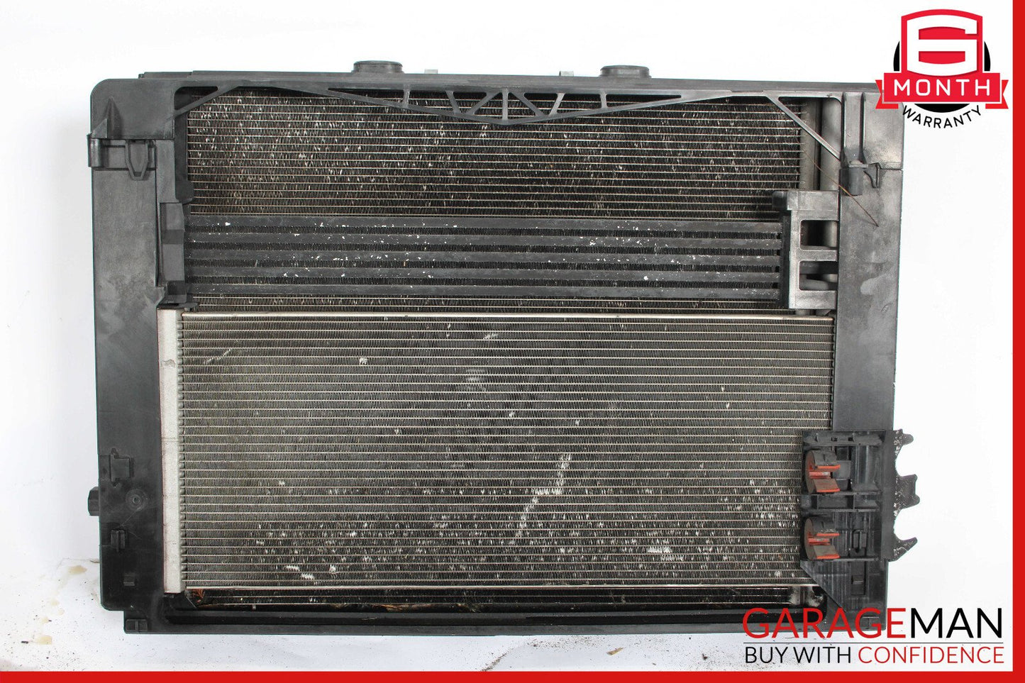 09-12 BMW 750i Radiator Cooling Fan Motor AC Condenser Intercooler Assy