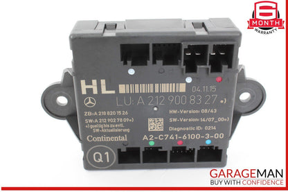 08-18 Mercedes W212 E350 C250 Rear Left Side Door Control Module Unit OEM
