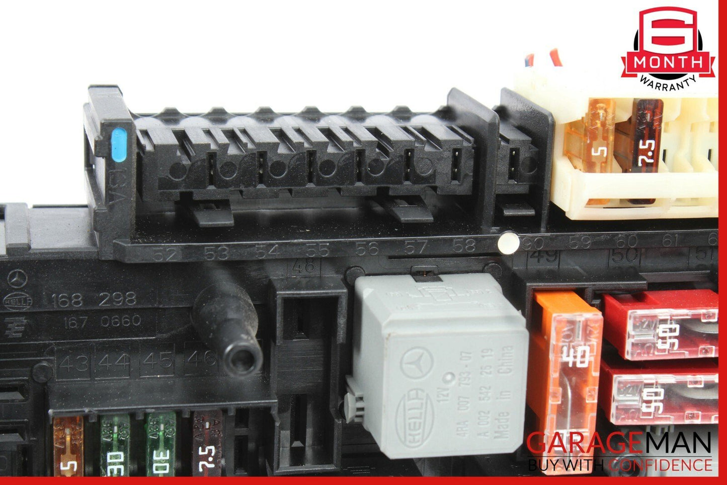 10-17 Mercedes W212 E350 E400 Rear SAM Fuse Box Module Relay Assembly OEM