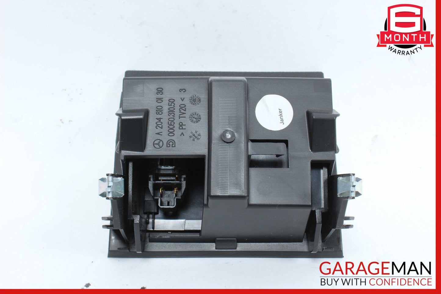 08-17 Mercedes W204 C250 E550 Center Console Ashtray Ash Tray Rear Black OEM