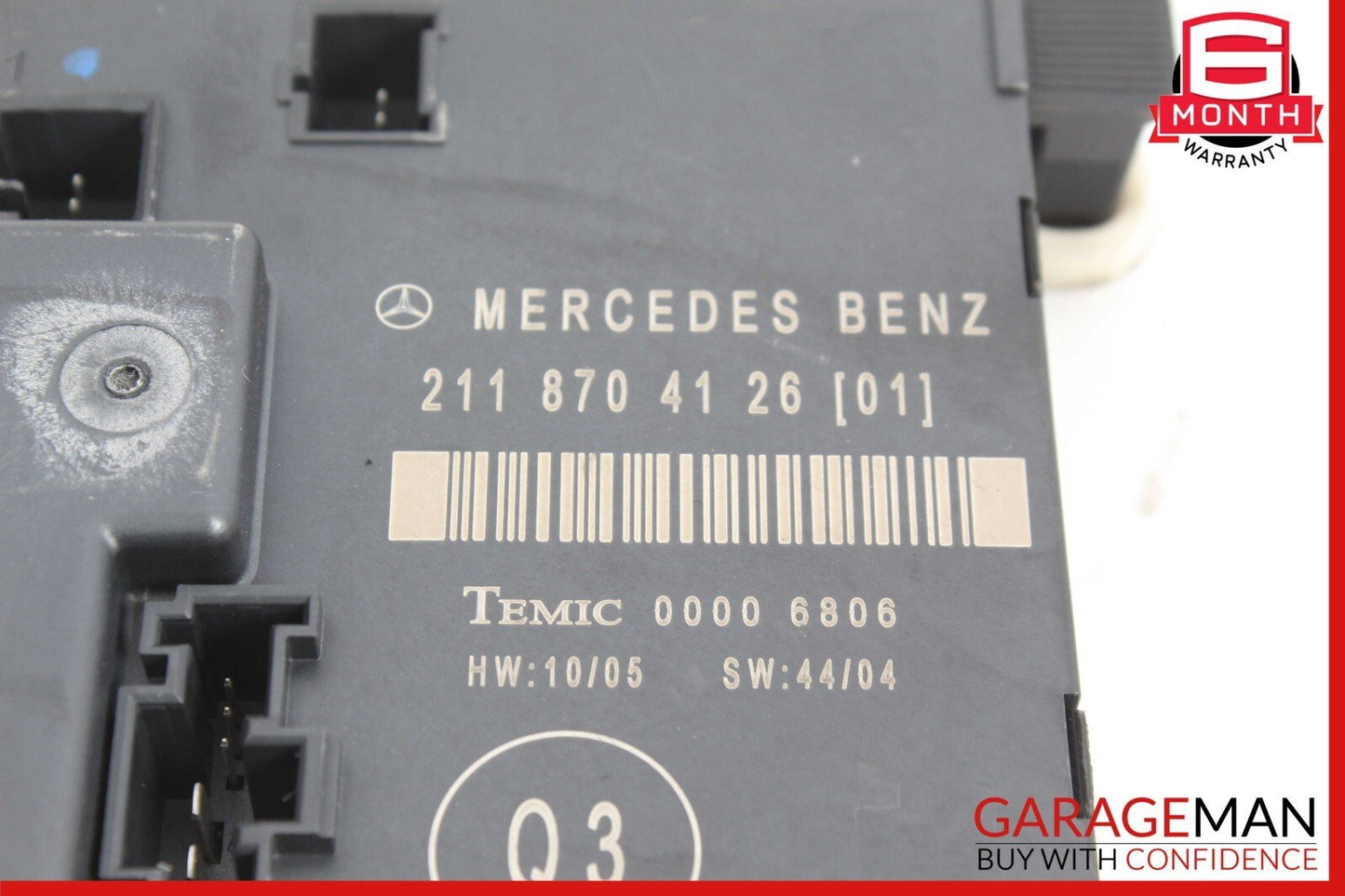 03-09 Mercedes W211 E350 E500 E63 AMG Rear Right Door Controller Module