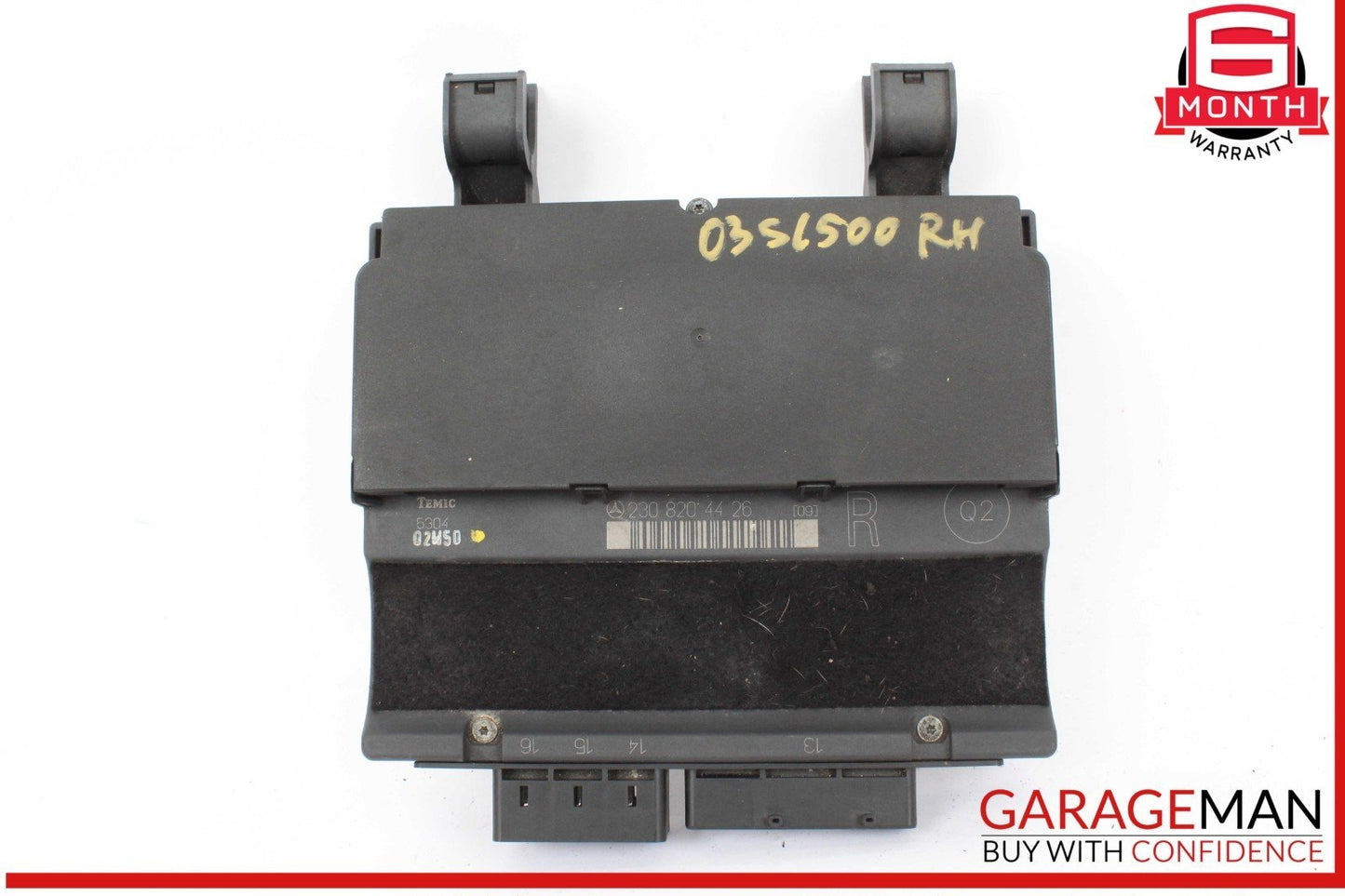 03-06 Mercedes R230 SL500 SL55 AMG Under Seat Control Module Right Side OEM