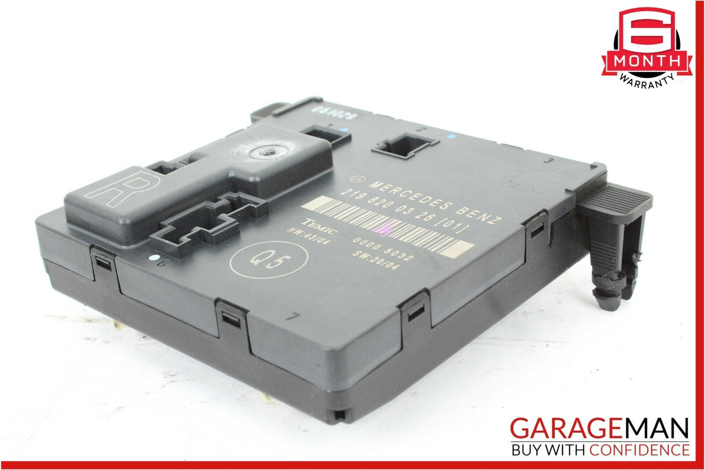 06-11 Mercedes W219 CLS500 Rear Right Passenger Side Door Control Module Unit