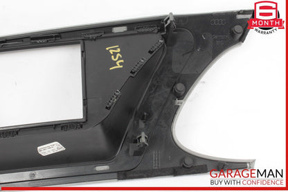 09-12 Audi S4 Front Center Dash Dashboard Display Trim Bezel 8K1857186H OEM