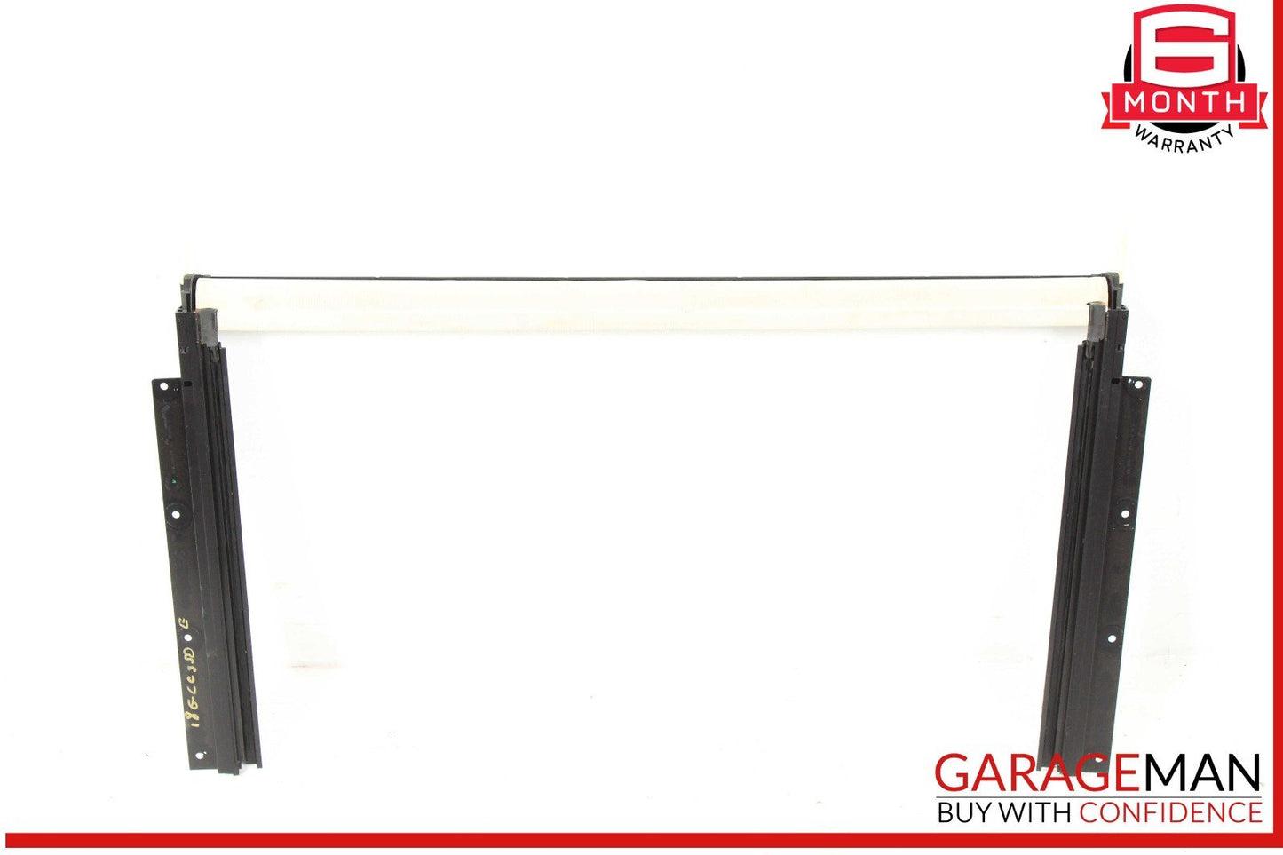16-22 Mercedes X253 GLC350e Rear Panoramic Sunroof Roller Blind Rail Frame OEM