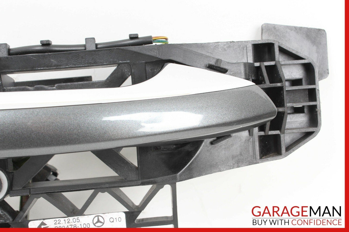 07-13 Mercedes W221 S550 Rear Right Side Exterior Door Handle Keyless Go OEM