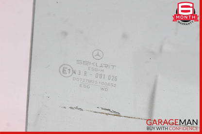 90-02 Mercedes R129 SL500 SL320 Front Left Driver Side Door Window Auto Glass