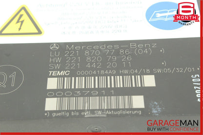 07-09 Mercedes W221 S550 S600 Front Right or Left Seat Computer Control Module