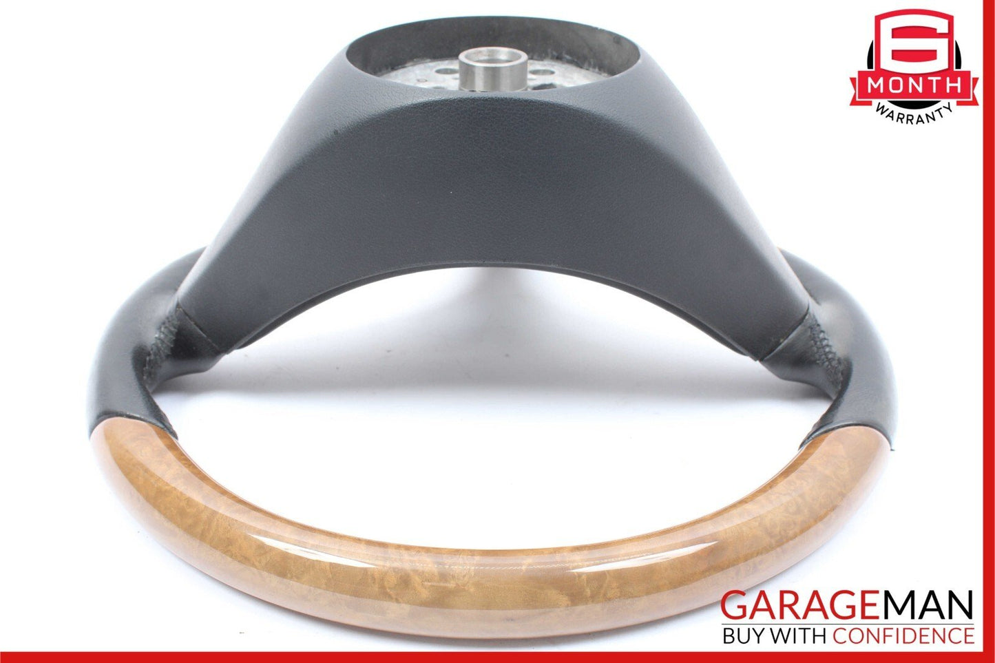 09-12 Mercedes R171 SLK300 SL550 SLK350 3 Spoke Steering Wheel Black Wood