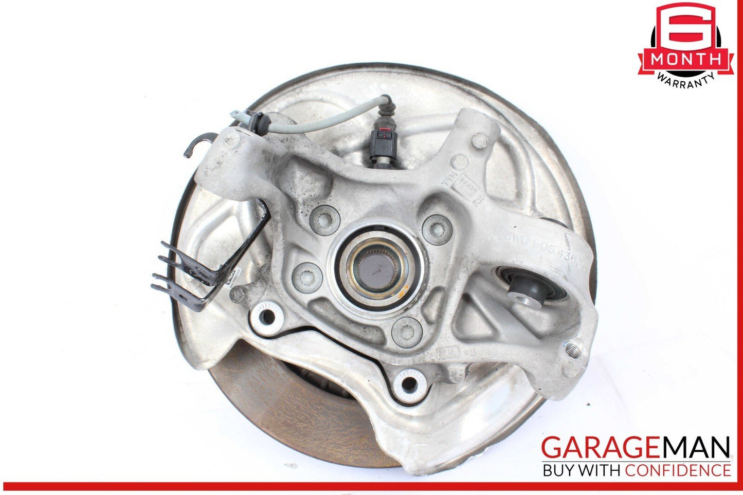 17-24 Audi A4 Allroad Rear Right Side Spindle Knuckle Hub w/ Disc Rotor OEM